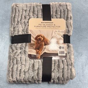Brentwood Gray Waterproof Pet Blanket